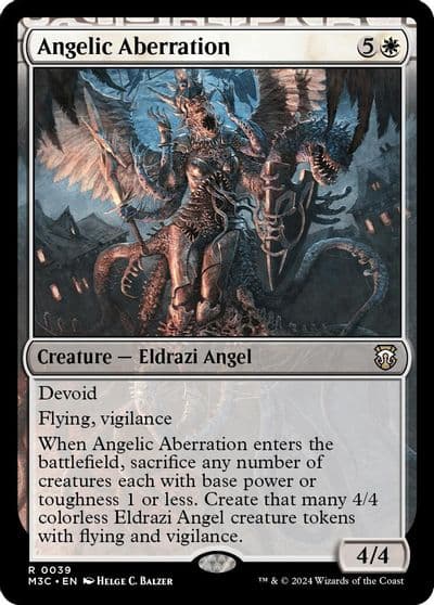 Angelic Aberration Commander: Modern Horizons 3 Magic card