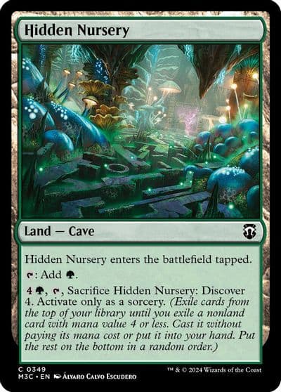 Hidden Nursery Ripple Foil Commander: Modern Horizons 3 Magic card