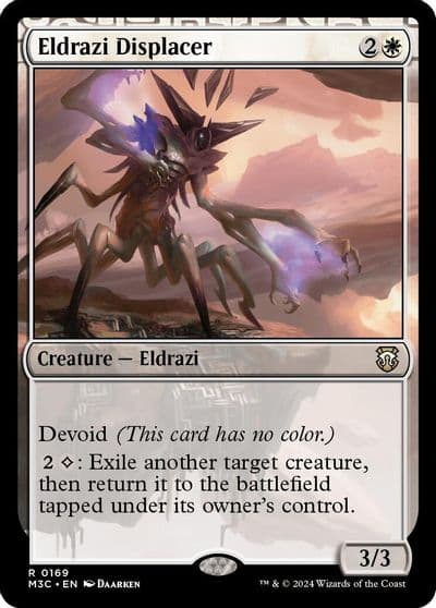 Eldrazi Displacer Ripple Foil Commander: Modern Horizons 3 Magic card