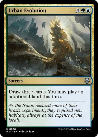 Urban Evolution Ripple Foil Commander: Modern Horizons 3 Magic card