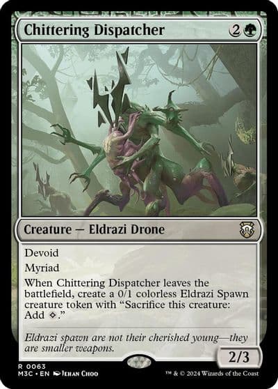 Chittering Dispatcher Commander: Modern Horizons 3 Magic card