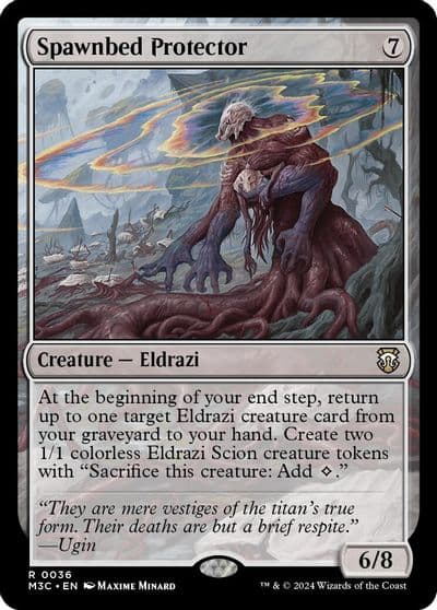 Spawnbed Protector Commander: Modern Horizons 3 Magic card