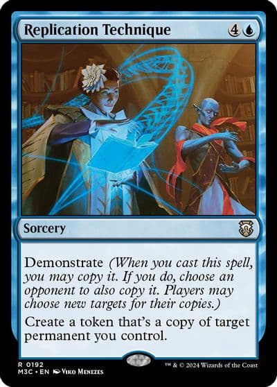 Replication Technique Ripple Foil Commander: Modern Horizons 3 Magic card