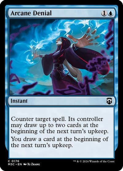 Arcane Denial Ripple Foil Commander: Modern Horizons 3 Magic card