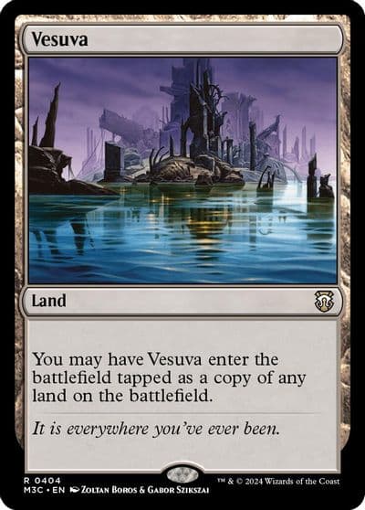 Vesuva Ripple Foil Commander: Modern Horizons 3 Magic card