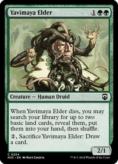 Yavimaya Elder Commander: Modern Horizons 3 Magic card