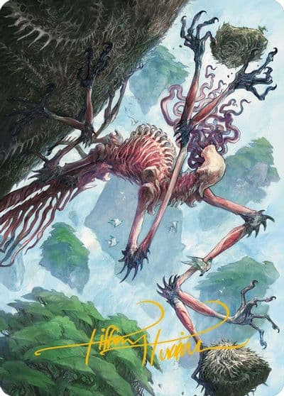 Territory Culler Art Card Gold Stamped Signature Art Series: Modern Horizons 3 Magic card