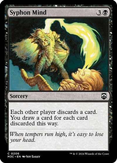 Syphon Mind Ripple Foil Commander: Modern Horizons 3 Magic card