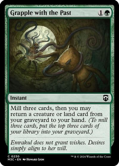 Grapple with the Past Ripple Foil Commander: Modern Horizons 3 Magic card