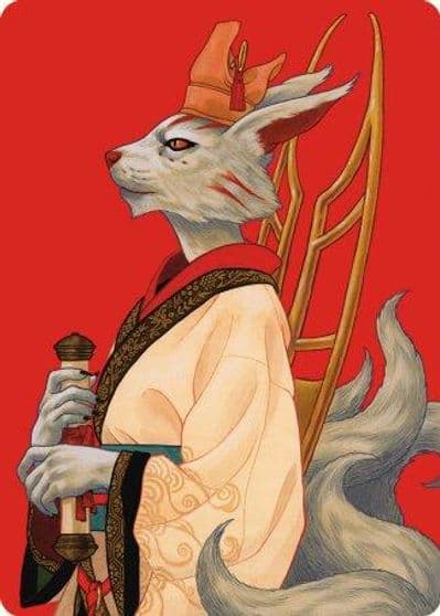 Pearl Ear Imperial Advisor Art Card Art Series: Modern Horizons 3 Magic card