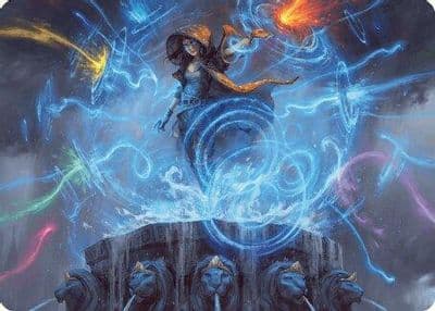 Flusterstorm Art Card Art Series: Modern Horizons 3 Magic card