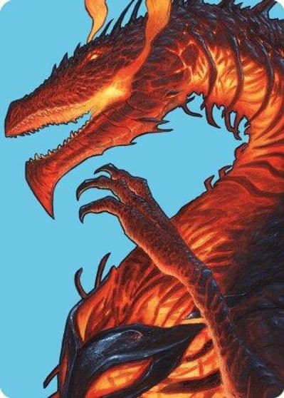 Herigast Erupting Nullkite Art Card Art Series: Modern Horizons 3 Magic card