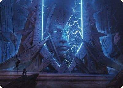 Stone Idol Generator Art Card Art Series: Modern Horizons 3 Magic card