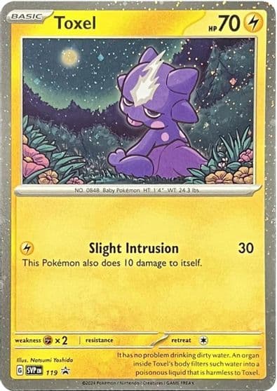 Toxel - 119 SV: Scarlet & Violet Promo Cards Pokemon card