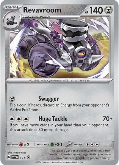 Revavroom - 121 SV: Scarlet & Violet Promo Cards Pokemon card