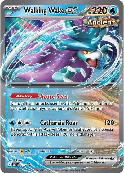 Walking Wake ex - 127 SV: Scarlet & Violet Promo Cards Pokemon card