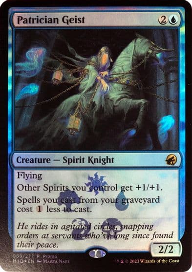 Patrician Geist Media Promos Magic card