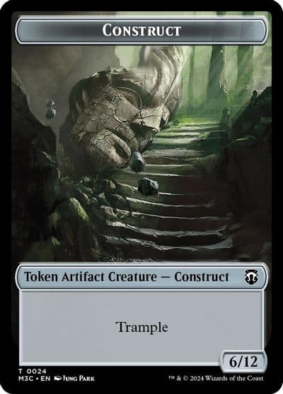 Construct Myr Double Sided Token Commander: Modern Horizons 3 Magic card