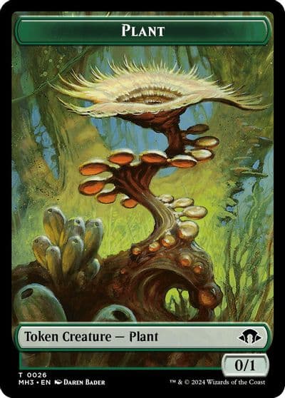 Plant Token Modern Horizons 3 Magic card