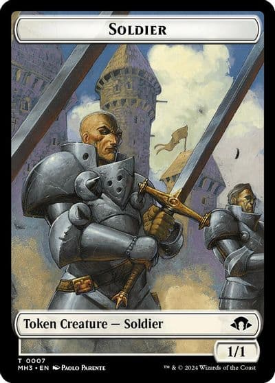 Soldier Token Modern Horizons 3 Magic card