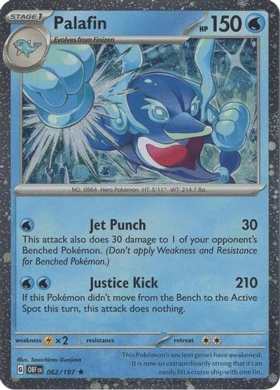 Palafin (Cosmos Holo) Miscellaneous Cards & Products Pokemon card