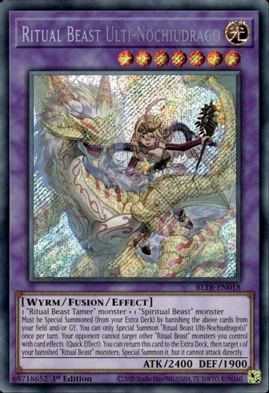 Ritual Beast Ulti Nochiudrago Battles of Legend: Terminal Revenge Yu-Gi-Oh! card