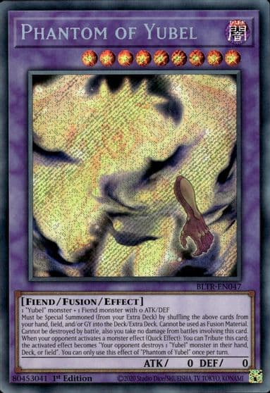 Phantom of Yubel Battles of Legend: Terminal Revenge Yu-Gi-Oh! card