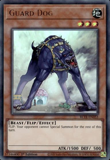 Guard Dog Battles of Legend: Terminal Revenge Yu-Gi-Oh! card