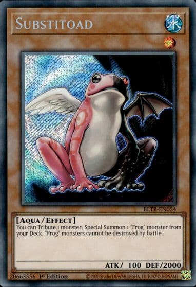Substitoad Battles of Legend: Terminal Revenge Yu-Gi-Oh! card