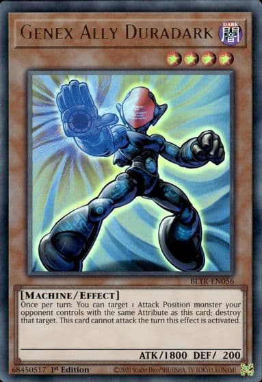 Genex Ally Duradark Battles of Legend: Terminal Revenge Yu-Gi-Oh! card