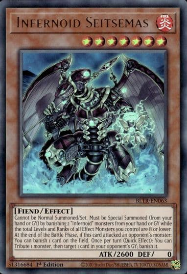 Infernoid Seitsemas Battles of Legend: Terminal Revenge Yu-Gi-Oh! card