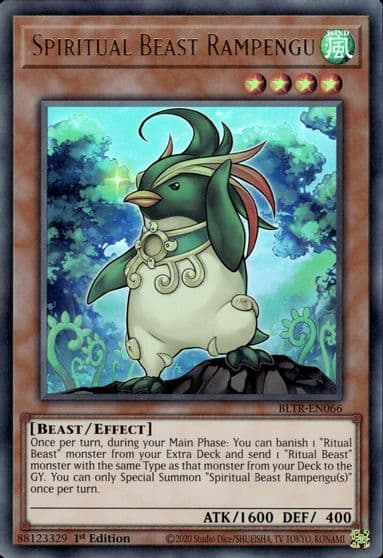 Spiritual Beast Rampengu Battles of Legend: Terminal Revenge Yu-Gi-Oh! card