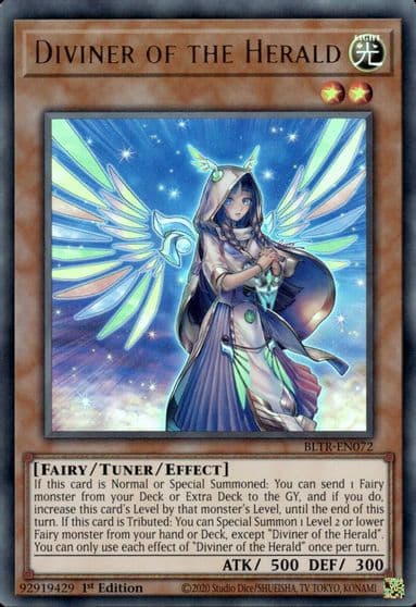 Diviner of the Herald Battles of Legend: Terminal Revenge Yu-Gi-Oh! card
