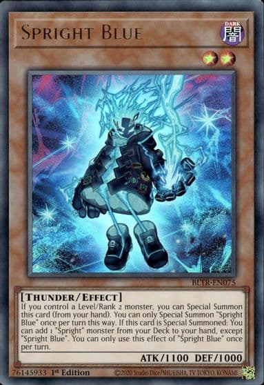 Spright Blue Battles of Legend: Terminal Revenge Yu-Gi-Oh! card