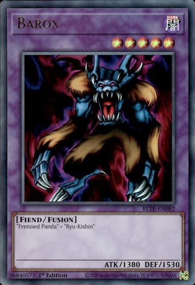 Barox Battles of Legend: Terminal Revenge Yu-Gi-Oh! card