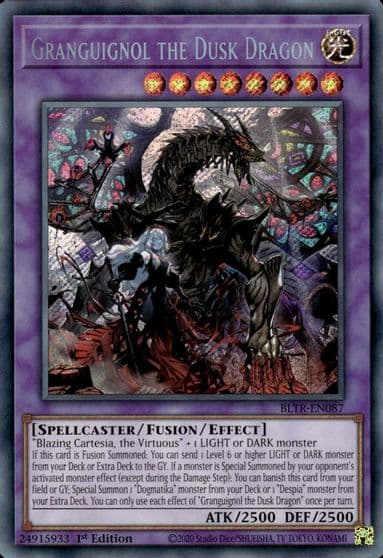 Granguignol the Dusk Dragon Battles of Legend: Terminal Revenge Yu-Gi-Oh! card