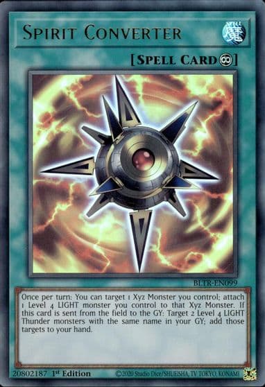 Spirit Converter Battles of Legend: Terminal Revenge Yu-Gi-Oh! card