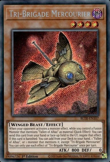 Tri Brigade Mercourier Battles of Legend: Terminal Revenge Yu-Gi-Oh! card