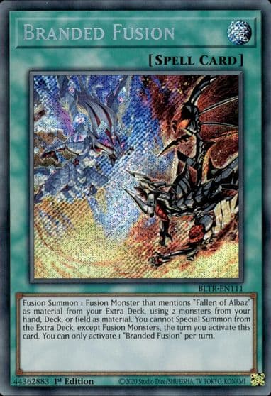 Branded Fusion Battles of Legend: Terminal Revenge Yu-Gi-Oh! card