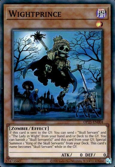 Wightprince OTS Tournament Pack 25 Yu-Gi-Oh! card