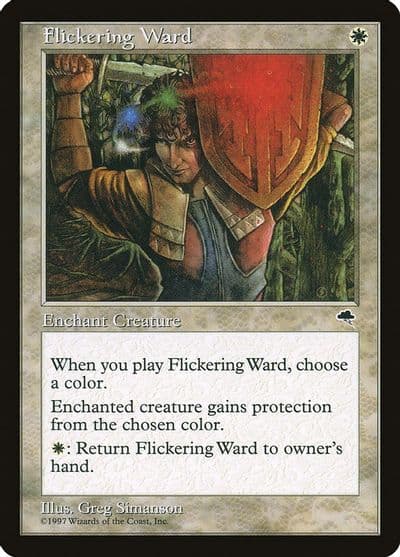 Flickering Ward Tempest Magic card