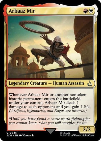 Arbaaz Mir Universes Beyond: Assassin's Creed Magic card
