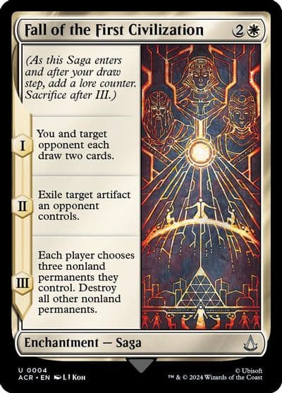 Fall of the First Civilization Universes Beyond: Assassin's Creed Magic card