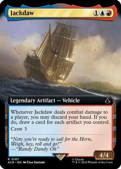 Jackdaw Extended Art Universes Beyond: Assassin's Creed Magic card