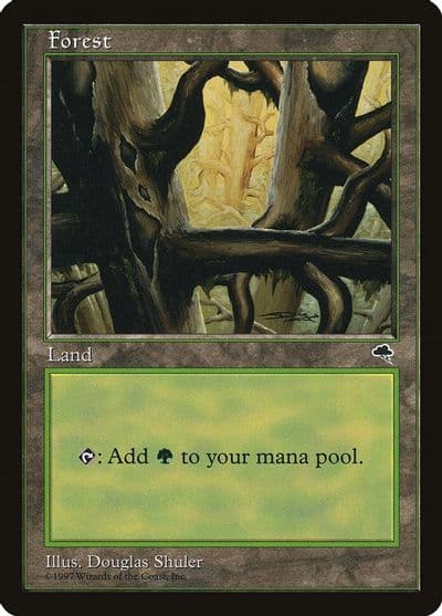 Forest Ledge Tempest Magic card