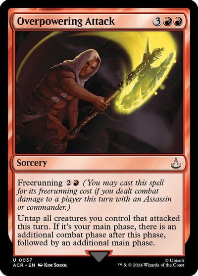Overpowering Attack Universes Beyond: Assassin's Creed Magic card