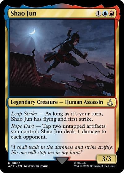 Shao Jun Universes Beyond: Assassin's Creed Magic card