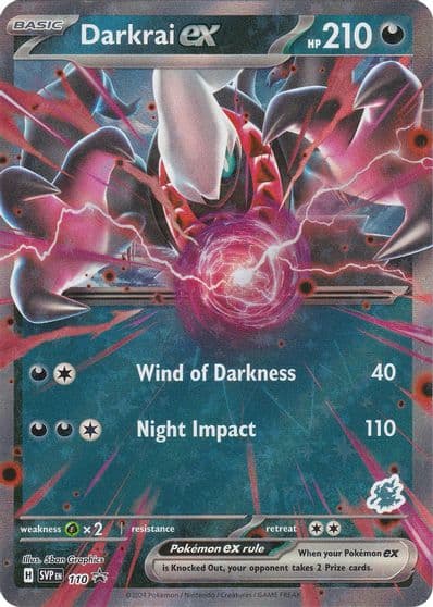 Darkrai ex (Darkrai) Battle Academy 2024 Pokemon card