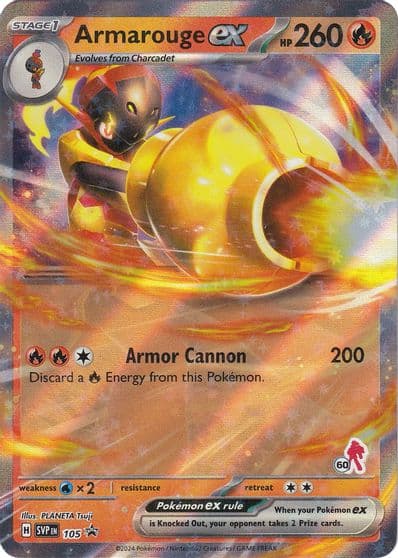 Armarouge ex (Armarouge 60) Battle Academy 2024 Pokemon card