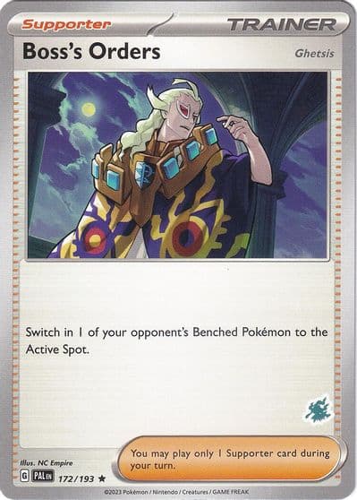 Boss's Orders - Darkrai Deck Battle Academy 2024 Pokemon card
